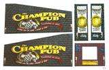 Cabinet Side Art-CHAMPION PUB (Bally) Cabinet side art