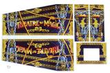 Cabinet Side Art-THEATRE OF MAGIC (Bally) Cabinet art