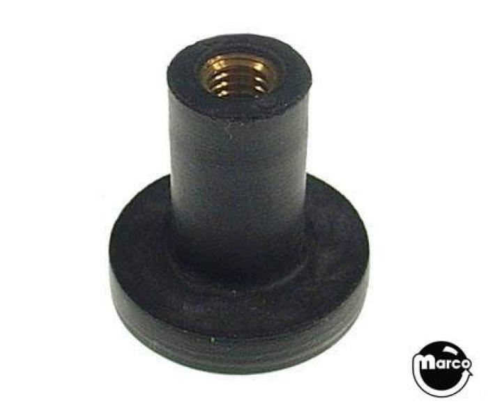 Rubber bumper with threaded insert 239000700 Marco Pinball Parts