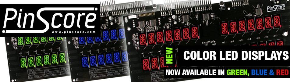 Pinscore LED Replacement Displays