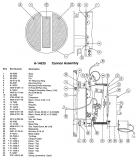 -BLACK ROSE (Bally) Cannon spacer post