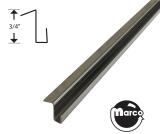 -Lift trim metal 3/16 glass 28-1/2 inch