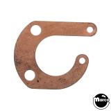 Drop Target Parts-Horseshoe contact back plate Williams
