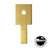 Support bracket - drop target coil