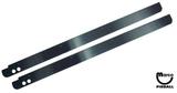 -BLACK KNIGHT (Williams) Side rails pair 