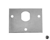 Brackets-Lock back mounting plate - backbox