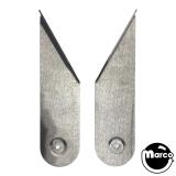 -Staniless Steel Backbox Mount Bracket Hinge WPC-95 - Set
