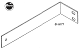 -L bracket - cabinet WPC