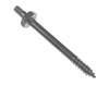 Posts / Spacers / Standoffs - Metal-Post stud #8 x 1-1/2 inch wood screw