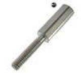 Hex spacer m-f 8-32 x 3/4 inch 1/4" hex