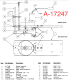 Arms & Cranks & Links & Cams & Levers-JUDGE DREDD (Bally) Crane lifter screw