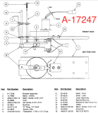 JUDGE DREDD (Bally) Crane lifter screw