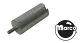 Posts / Spacers / Standoffs - Metal-Bumper post 10-32 stud