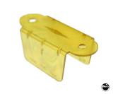 Lane guide - 2-1/8 inch yellow transparent