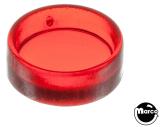 Lamp Covers / Domes / Inserts-Insert - circle 3/4" red opaque shuffle