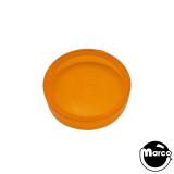 Lamp Covers / Domes / Inserts-Insert - circle 1" amber transparent