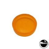 Lamp Covers / Domes / Inserts-Insert - circle 1 inch amber transparent