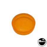 Insert - circle 1" amber transparent