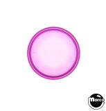 Lamp Covers / Domes / Inserts-Insert - round 1 inch clear violet plain 