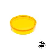 Lamp Covers / Domes / Inserts-Playfield Insert - circle 1-3/16 inch amber transparent