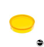 Lamp Covers / Domes / Inserts-Insert - round 1-3/16 inch clear amber plain