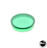 Lamp Covers / Domes / Inserts-Insert - circle 1-3/16 inch green trans