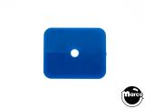 Playfield Plastics-Target face - rectangle blue