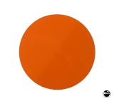 Playfield Plastics-Disc orange bowling puck insert.