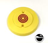 Pop Bumper Caps-Pop bumper cap yellow with red bullseye