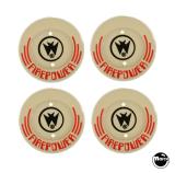 -FIREPOWER (Williams) Pop bumper cap set