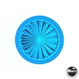 Lamp Covers / Domes / Inserts-Insert - circle 1 inch blue starburst