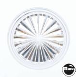 Lamp Covers / Domes / Inserts-Insert - circle 1 inch starburst clear