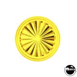 Lamp Covers / Domes / Inserts-Insert - circle 1 inch yellow starburst