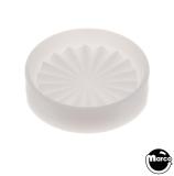 Lamp Covers / Domes / Inserts-Insert - circle 1 inch white starburst