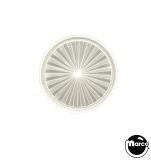 Lamp Covers / Domes / Inserts-Insert - circle 1-3/16 inch starburst clear