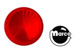 Insert - circle 1-3/16 inch red starburst