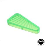 Lamp Covers / Domes / Inserts-Playfield insert - triangle 2 inch starburst lime green