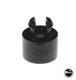 Posts/ Spacers/Standoffs - Plastic-Snap-in standoff #6 x .250 inch black