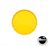 -Playfield insert - circle 2-1/2 inch orange starburst