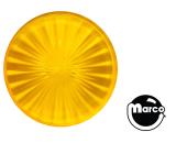 -Playfield insert - circle 2-1/2 inch yellow starburst