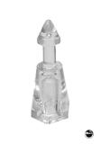 -Minipost - plastic clear 1 inch tall  