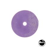 -Target face - round 1 inch purple opaque