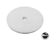 -Target face - round 1 inch white opaque