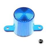 Lamp Covers / Domes / Inserts-Dome with screw tabs - blue 