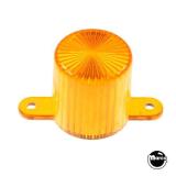 Lamp Covers / Domes / Inserts-Dome with screw tabs - Orange
