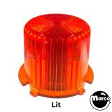 Dome - Flash Lamp Twist-Lock - Amber