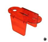 Lane Guides-Lane guide - 1-3/4 inch red trans double