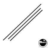 CPR Backglass Trim 3 pcs set 4mm thick