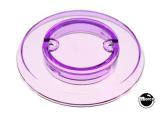 Pop bumper cap - violet transparent