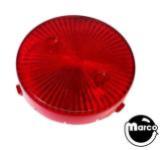 Pop bumper cap - red